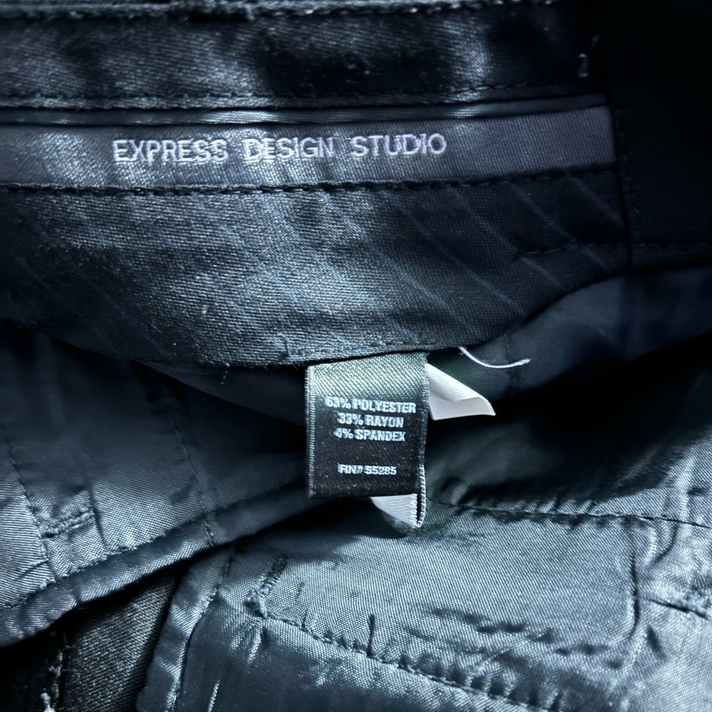 {Express} black Editor Pants Size 6L - Picture 5 of 5